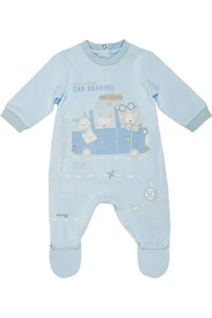 chicco Tutina con Apertura Patello, (Azzurro Chiaro 021), 50 (Taglia Produttore:050) Bambino
