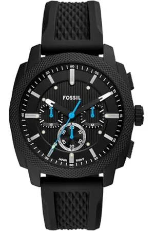 Fossil Machine orologio per uomo, movimento cronografo, con bracciale in acciaio inossiperbile o cinturino in pelle, 44 mm