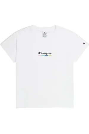 Champion Legacy Graphic Shop W-Authentic Since S/S Crewneck T-Shirt, , S Donna