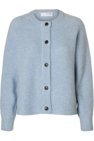 SELECTED Slflulu LS Knit Cardigan B Noos Maglione, , XL Donna