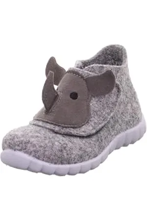 Superfit Feltro di Lana Happy, Ciabatte Bimbo 0-24, , 20 EU