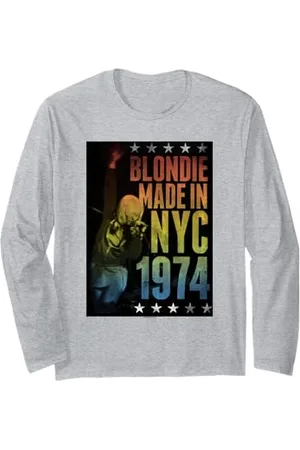 Blond Amsterdam Rainbow Made in NYC 1974 Vintage Band Maglia a Manica