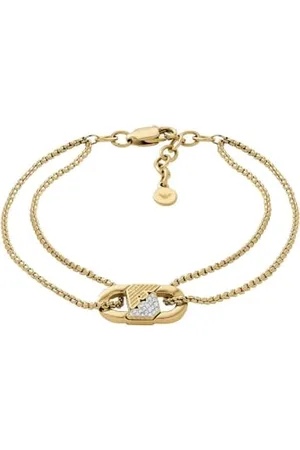 Emporio Armani Bracciale donna in argento con chiusura a moschettone o a cursore