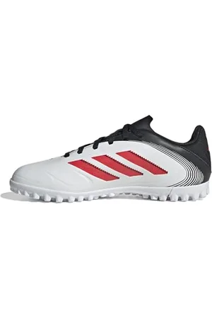 adidas Copa Pure III Club Turf Football Boots Kids, Scarpe da Calcio, Cloud White/Lucid Red/Core Black, 21 EU
