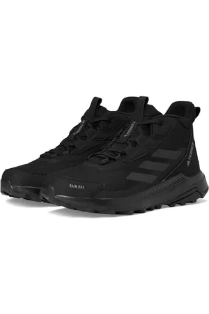 adidas Terrex Anylander Mid Rain.RDY Hiking Shoes, Scarpe da Trekking Donna, Core Black/Core Black/Grey Four, 36 EU