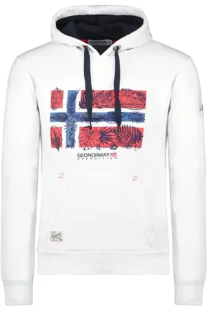 Geographical Norway Gpalm Men Felpa con Cappuccio, , XXL Uomo