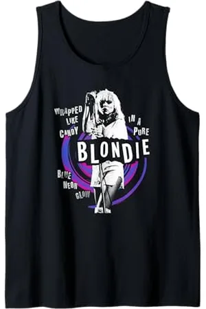 Blond Amsterdam Punk Wrapped Like Candy Vintage Band Canotta