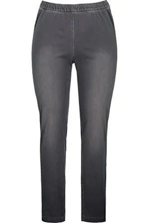 Ulla Popken Jeans in Jersey Pantaloni, , 68 Donna