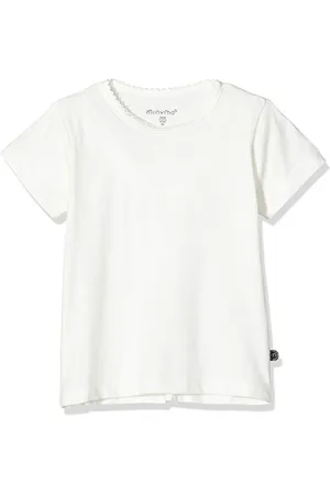 Minymo 2er Pack T-Shirt für Mädchen, (Weiss 100), 18 Mesi Bimba