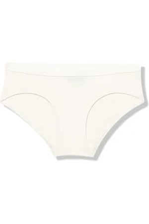 Emporio Armani Iconic Microfiber Logoband High Brief, Slip Donna, (Yogurt), L