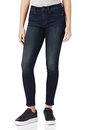 G-Star Donna Lhana Skinny Jeans, (Worn in moss D19079-C051-C777), 25W / 32L