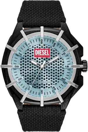 Diesel Orologio Analogico al Quarzo Uomo con Cinturino in Pelle DZ4679