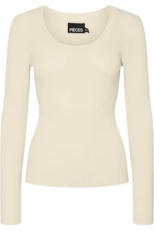 Pieces® Pcmira LS U-Neck Knit Noos BC Maglione Lavorato a Maglia, , XL Donna