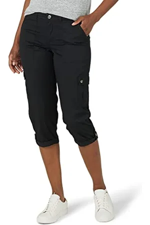 Lee Flex-to-Go-Pantaloni Capri da Uomo, vestibilità Rilassata, , 48 IT Donna