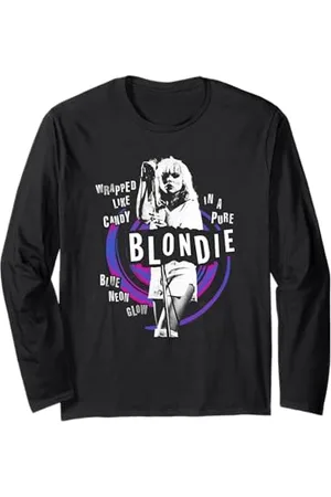 Blond Amsterdam Punk Wrapped Like Candy Vintage Band Maglia a Manica