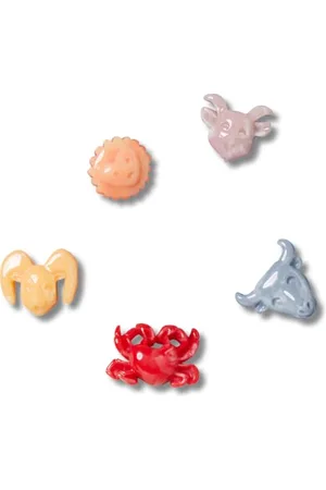Crocs Elevated Animals 5 Pack, Ciondoli per Scarpe Unisex-Adulto, , Taglia Unica