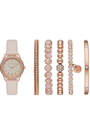 Skechers Orologio Analogico al Quarzo Donna con Cinturino in Poliuretano SR9064