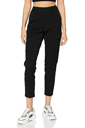 VERO MODA VMMAYA MR Loose Cargo Pant Noos Pantaloni, Black, XS Donna