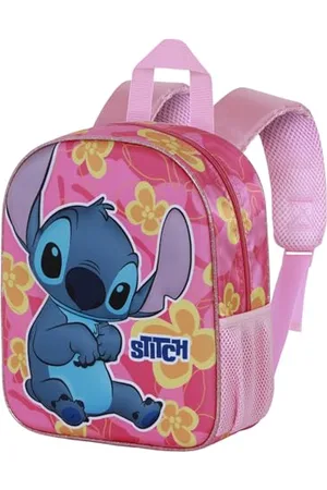 Disney Lilo e Stitch Cute-Zainetto 3D Elite, Rosa, 25 x 30 cm, Capacità 7 L