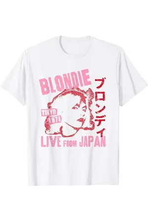 Blond Amsterdam Live from Japan Flyer Vintage Band Maglietta
