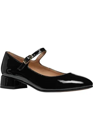 Geox D FLORETIA A, Mary Jane Appartamento Donna, Black, 36 EU
