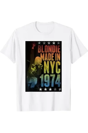 Blond Amsterdam Rainbow Made in NYC 1974 Vintage Band Maglietta