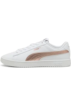 PUMA Rickie Classic, Scarpe da Ginnastica Unisex-Adulto, White Rose Gold, 37.5 EU