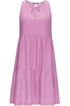 QS by s.Oliver 2146274 Abito Misto Lino, , 44 Donna