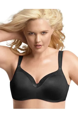 Playtex Secrets Coverage Underwire, Balconette T-Shirt Bra for Full Figures Reggiseno, Opaque, , 6F Donna