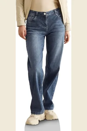 CECIL B378810 Jeans a Gamba Dritta, , 33W x 32L Donna