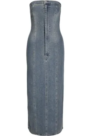 JJXX Jxtinga Slim Dress DNM Abito in Jeans, , L Donna