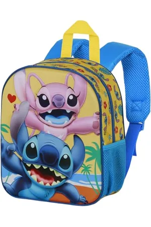 Disney Lilo e Stitch Ocean-Zainetto 3D Elite, Blu, 25 x 30 cm, Capacità 7 L