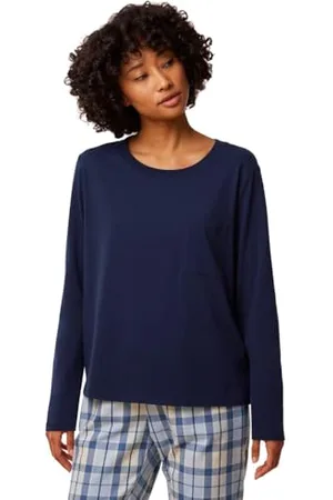 Triumph Donna Mix & Match LSL Top Chest Pocket X, Shirt, New Navy, 48