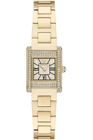 Emporio Armani Orologio Analogico al Quarzo Donna con Cinturino in Acciaio Inossidabile AR11663, , 20 mm