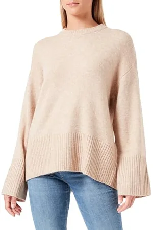 JJXX Jack & Jones Jxollie-Maglia Girocollo Oversize Maglione Lavorato, , L Donna