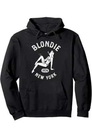 Blond Amsterdam 1974 New York Pin Up Girl Vintage Band Felpa con Cappuccio