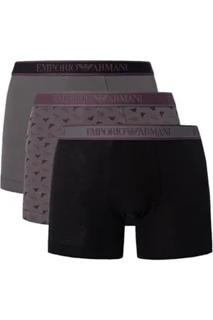 Emporio Armani Core Logoband 3-Pack Boxer Shorts, , S Men