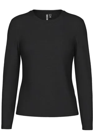 Pieces® Pcmaria LS Top Noos BC Maglietta a Maniche Lunghe, , M Donna