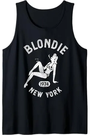 Blond Amsterdam 1974 New York Pin Up Girl Vintage Band Canotta