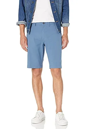 Amazon Pantaloncini Oxford Elasticizzati Comodi Leggeri 28 cm Slim (in precedenza Goodthreads) Uomo, , 34W