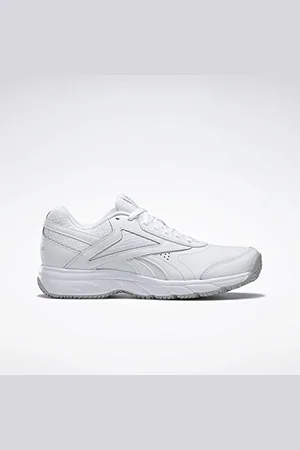 Reebok Work N Cushion 4.0, Sneaker Donna, WHITE/CDGRY2/WHITE, 40 EU