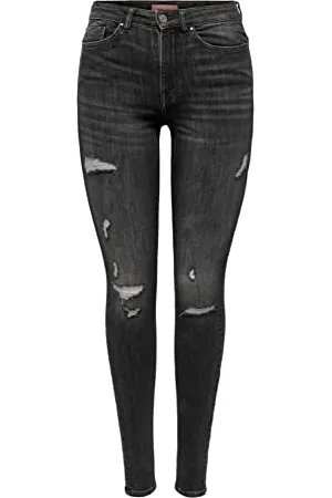 ONLY Onlpaola HW Skinny Agi258 Jeans, , (L) W x 32L Donna