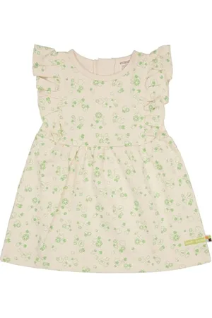 loud + proud Musseline Jersey mit Druck, aus Bio Baumwolle, GOTS Zertifiziert Vestito, , 110-116 cm Bambina
