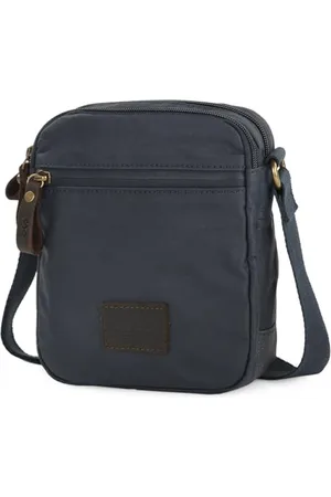 Lois Borsa Uomo - Borsa a Tracolla Uomo. Borsello Uomo Tracolla - Marsupio Uomo Tracolla in Algodón-Poliéster/Piel - Borsa Tracolla Uomo con Cinturino Regolabile