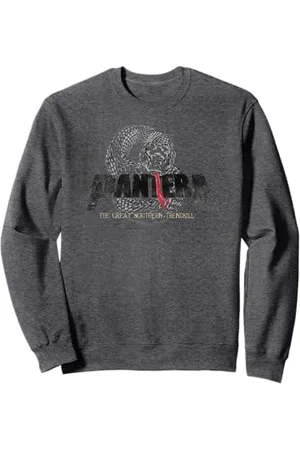 Pantera Snake Logo Rock Band Stampa Grafica Nero Felpa