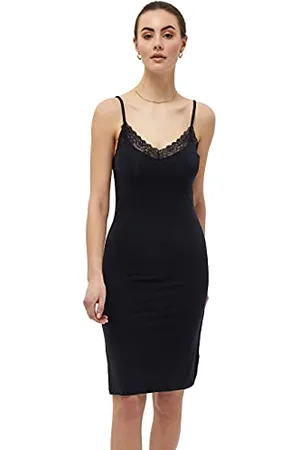 Peppercorn Rosalinda Lace Dress Donna, (9000 Black), M
