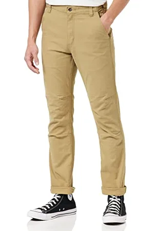Carhartt Pantaloni da lavoro cinque tasche Rugged Flex®, Straight Fit Uomo, Cachi scuro, W30/L30