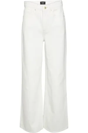 VERO MODA Vmkathy SHR Wide Clr Jeans, , 29W x 32L Donna