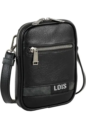 Lois Borsa Uomo - Borsa a Tracolla Uomo. Borsello Uomo Tracolla - Marsupio Uomo Tracolla in Avere - Borsa Tracolla Uomo con Cinturino Regolabile