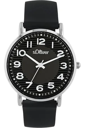 QS by s.Oliver Orologio Analogico al Quarzo Giapponese Donna con Cinturino in Silicone 2038375